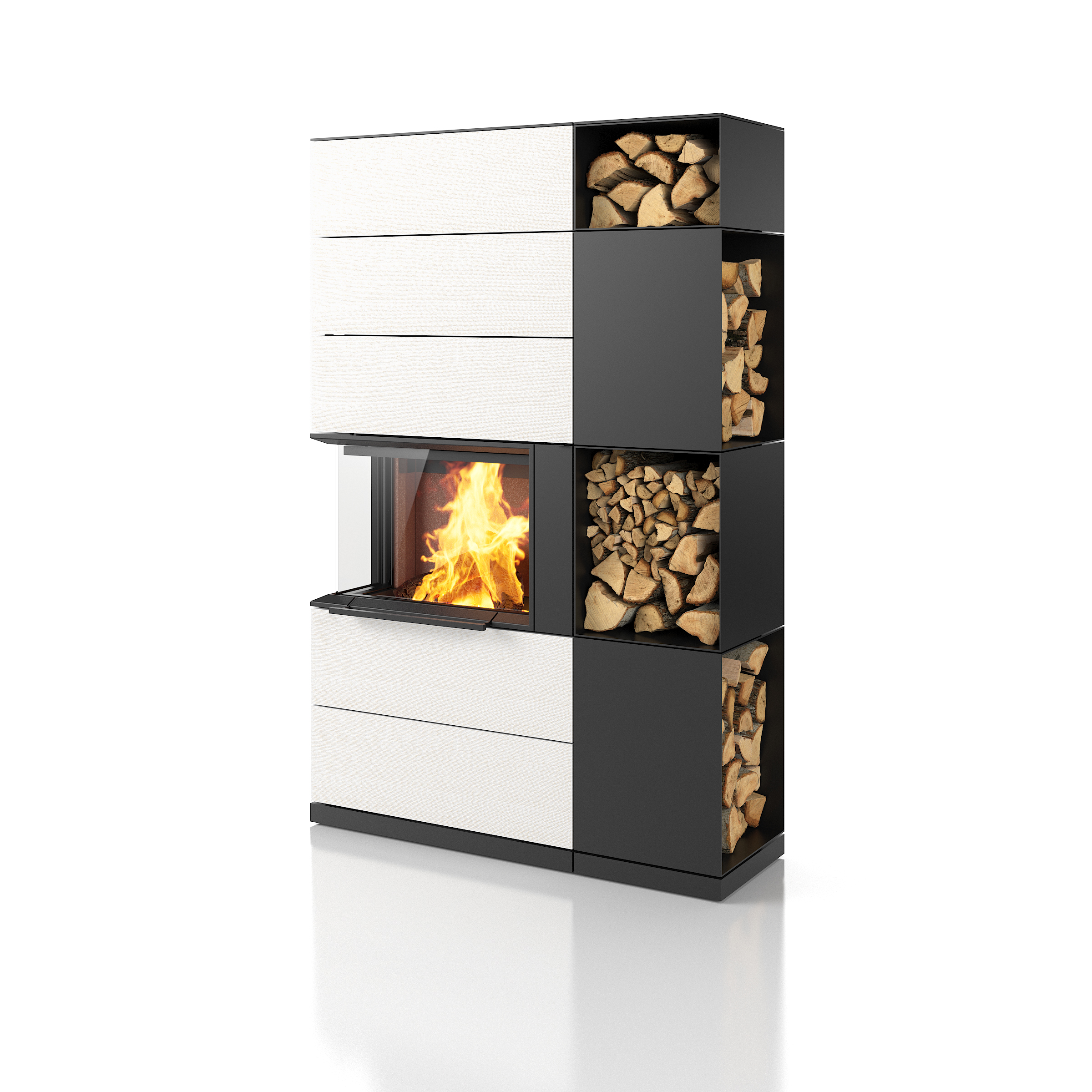 PADUA 185, shelf right, 2 elements rotated